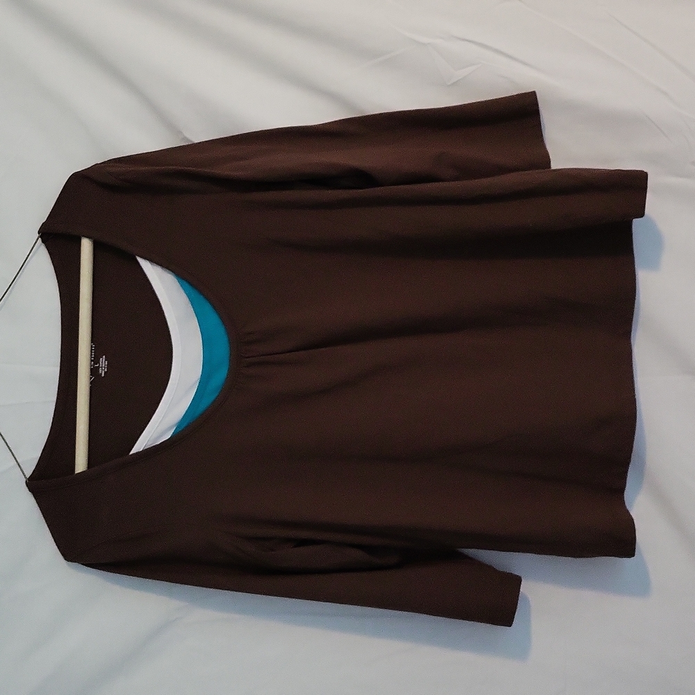Kim Rogers, Large, 100% cotton quarter length sleeve